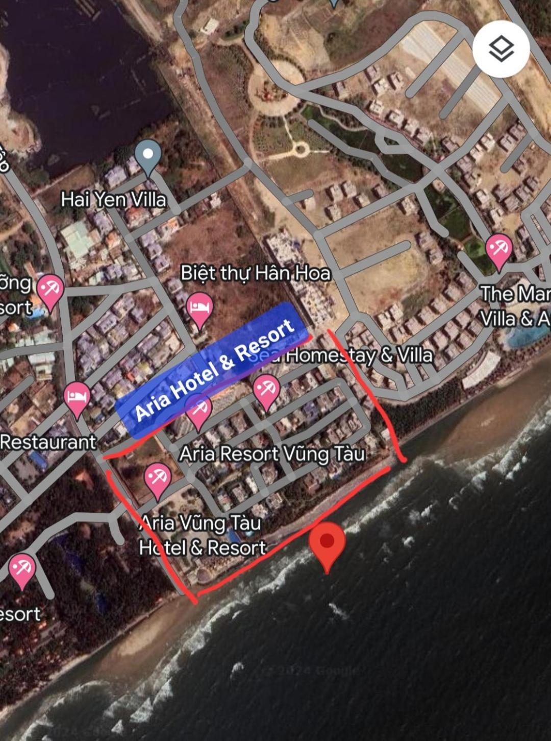 Can Ho Ven Bien 2 Pn 90M2 Tai Aria Vung Tau Co Ho Boi Bagian luar foto